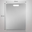 DomusCut Pro 304 - Tábua Inox Antibacteriana | O Novo Padrão da Cozinha Moderna
